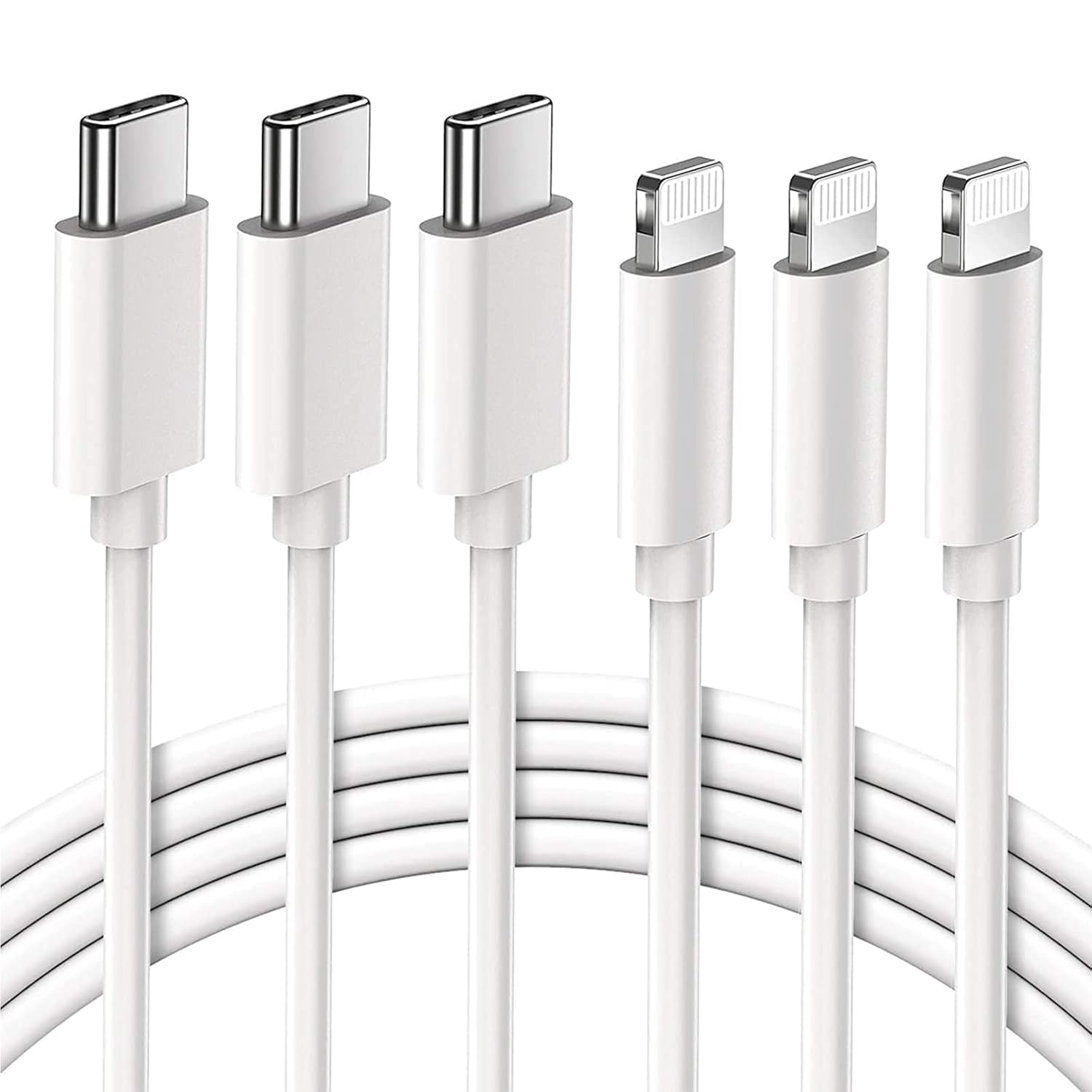 Pbuddy Short cable Type C to Lightning 20CM White Pbuddy Short cable Type C to Lightning 20CM White